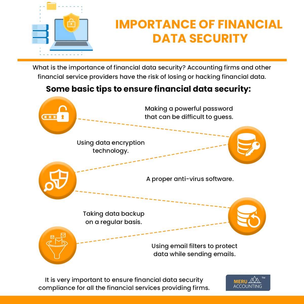 Importance Of Financial Data Security | Meru Accounting LLP