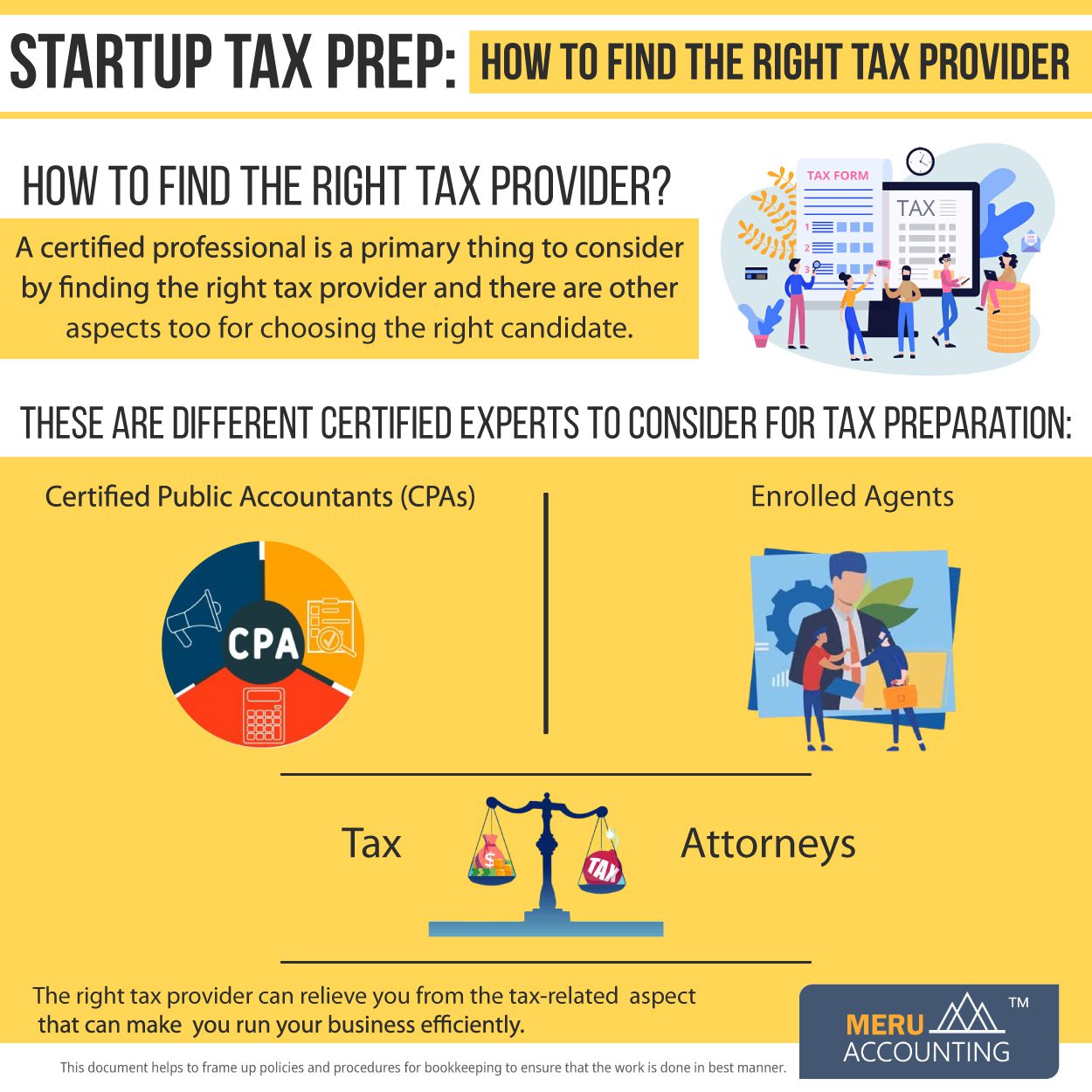 Choosing the Right Tax Provider for Your Startup